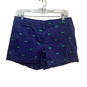 BRITISH KHAKI Whale Embroidered Chinos